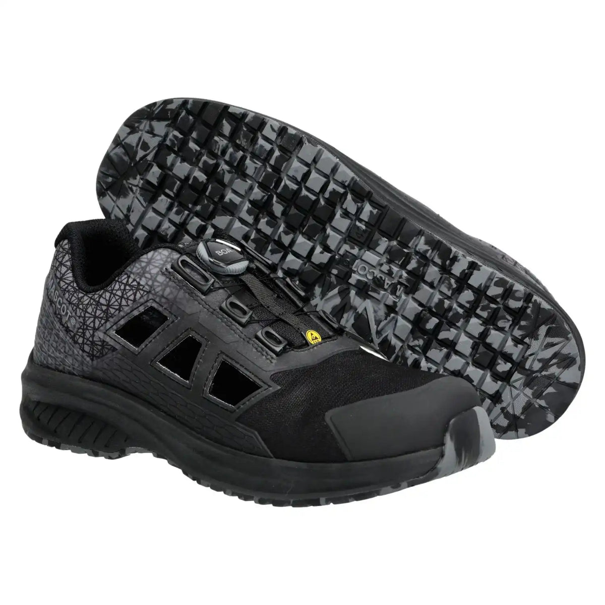Mascot F1504-909-09 S1PS Sicherheitssandale schwarz – schwarz