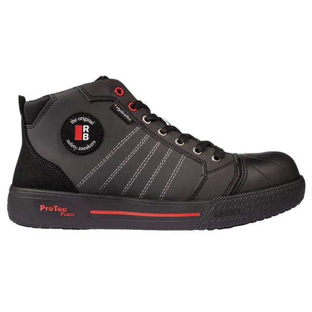 Redbrick Splash S7S Sicherheitshochschuhe schwarz – schwarz