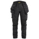 Blåkläder Damen Stretch 7170 Arbeitshose – schwarz/schwarz