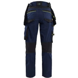 Blåkläder Damen Stretch 7170 Arbeitshose – dunkelmarine/gelb