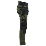 Blåkläder Damen Stretch 7170 Arbeitshose – waldgrün/rost
