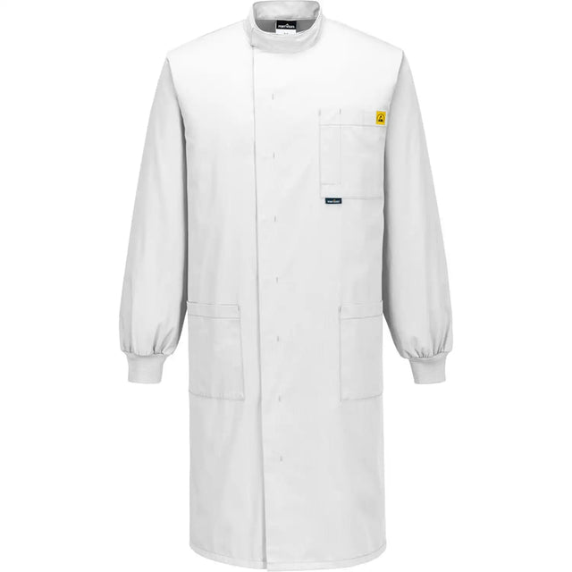 Portwest AS15 ESD Antistatik Kittel – weiß