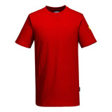Portwest AS20 ESD Antistatik T-Shirt – rot