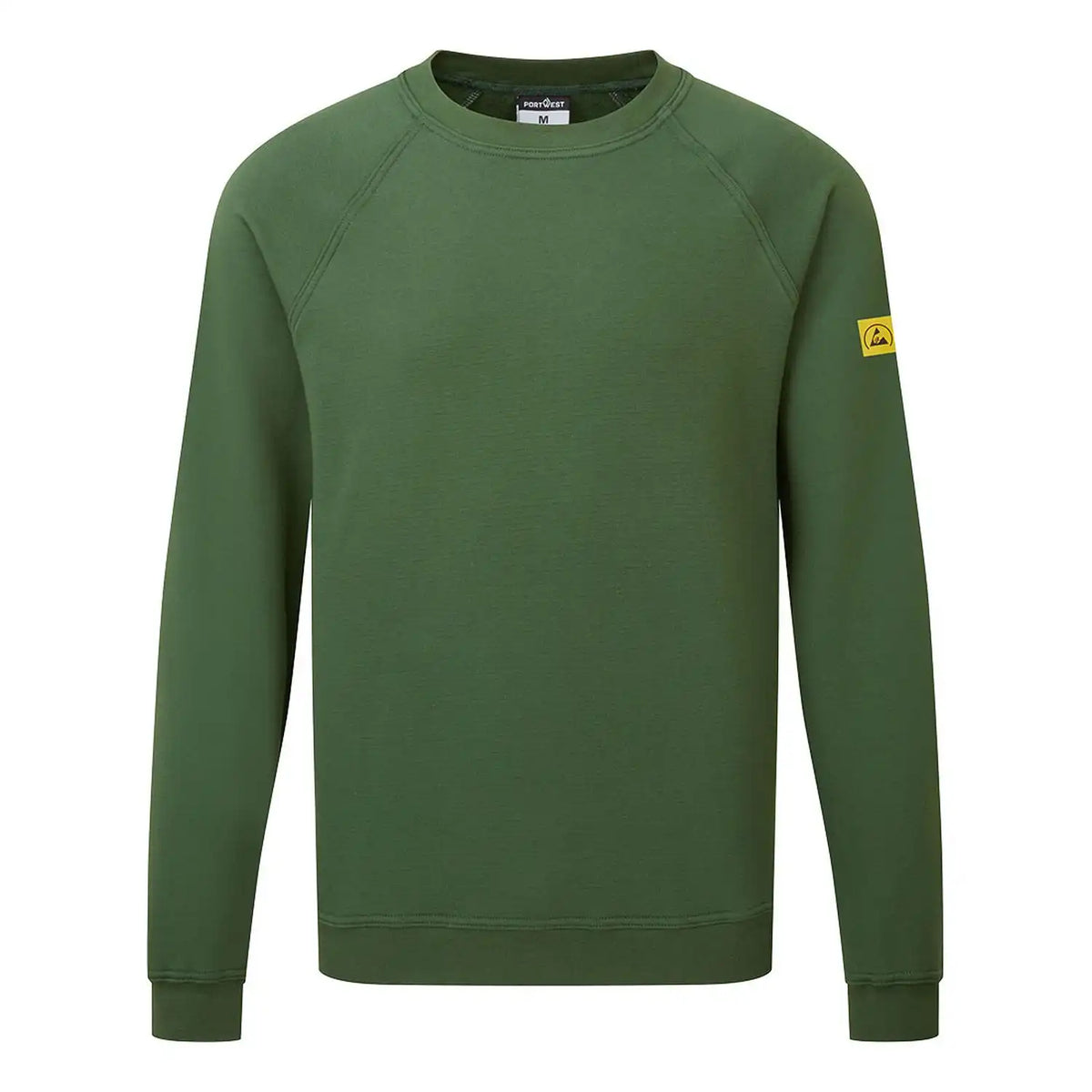 Portwest AS24 ESD Antistatik Sweatshirt – waldgrün