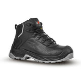 U-Power Stride ESD S3S Sicherheitshochschuhe schwarz – schwarz