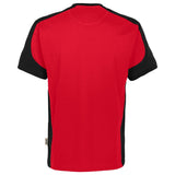 Hakro 590 T-Shirt Contrast Mikralinar Eco – rot