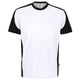 Hakro 590 T-Shirt Contrast Mikralinar Eco – weiß