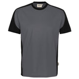 Hakro 590 T-Shirt Contrast Mikralinar Eco – anthrazit