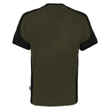Hakro 590 T-Shirt Contrast Mikralinar Eco – olive