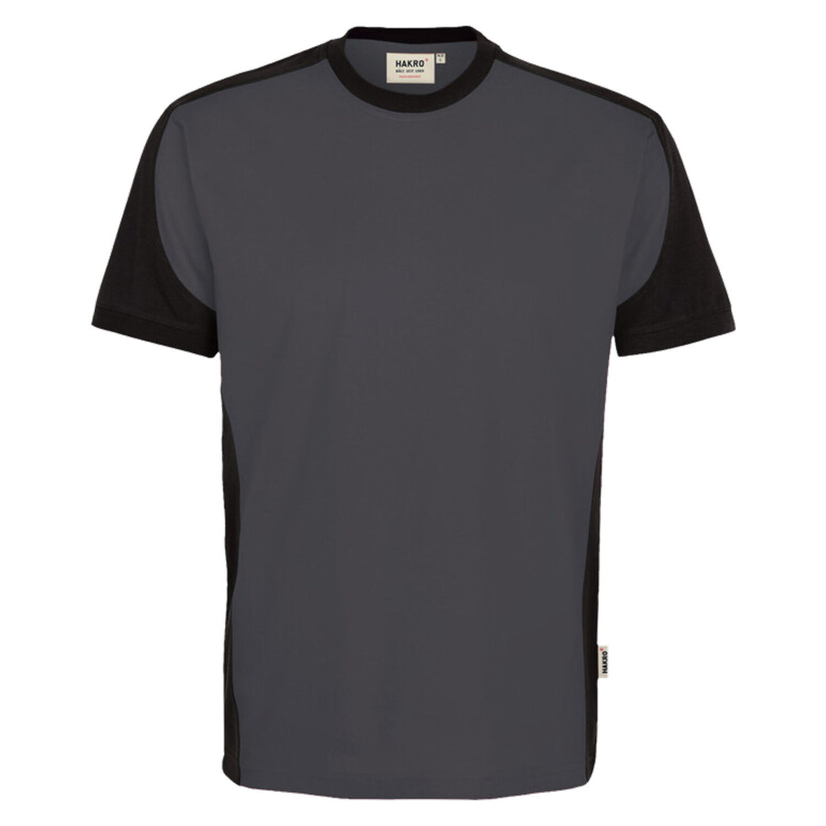 Hakro 590 T-Shirt Contrast Mikralinar Eco – karbongrau