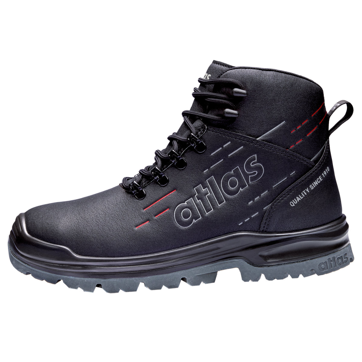 Atlas MAX 510 PRO S3S Sicherheitshochschuh schwarz 65700 – schwarz