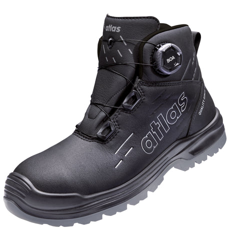 Atlas MAX 550 PRO BOA S3S Sicherheitshochschuh schwarz – schwarz