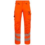 Engel 2345-124 Warnschutz Stretch Arbeitshose – orange