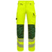 Engel 2345-124 Warnschutz Stretch Arbeitshose – gelb/grün