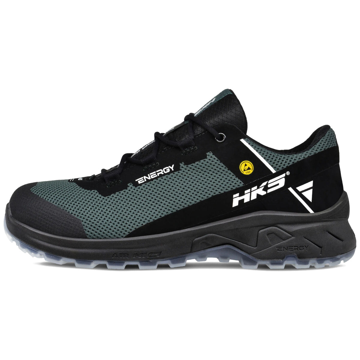 HKS AirFit S1P Sicherheitshalbschuhe ESD grün – grün