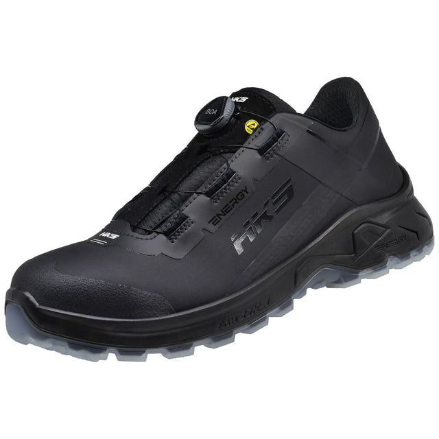 HKS AirGuard BOA S3 Sicherheitshalbschuhe schwarz – schwarz