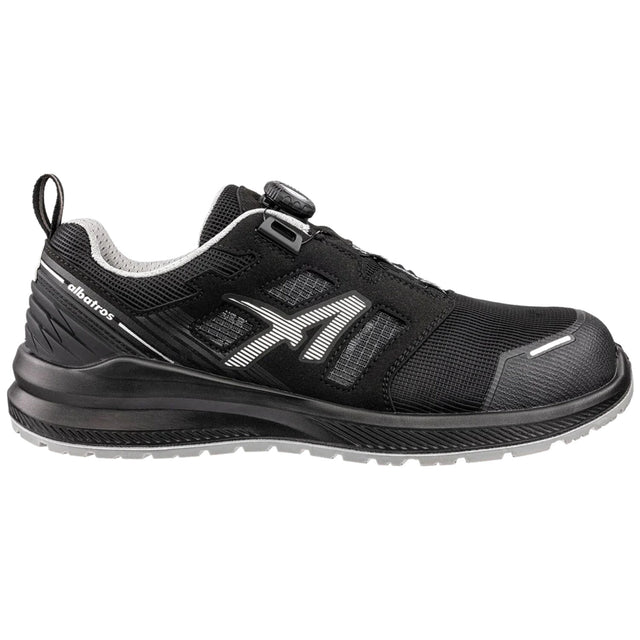 Albatros Airflow QL LOW S1PL Sicherheitshalbschuhe schwarz – schwarz