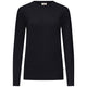 Hakro Damen 135 Pullover Premium-Baumwolle – schwarz
