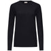Hakro Damen 135 Pullover Premium-Baumwolle – schwarz