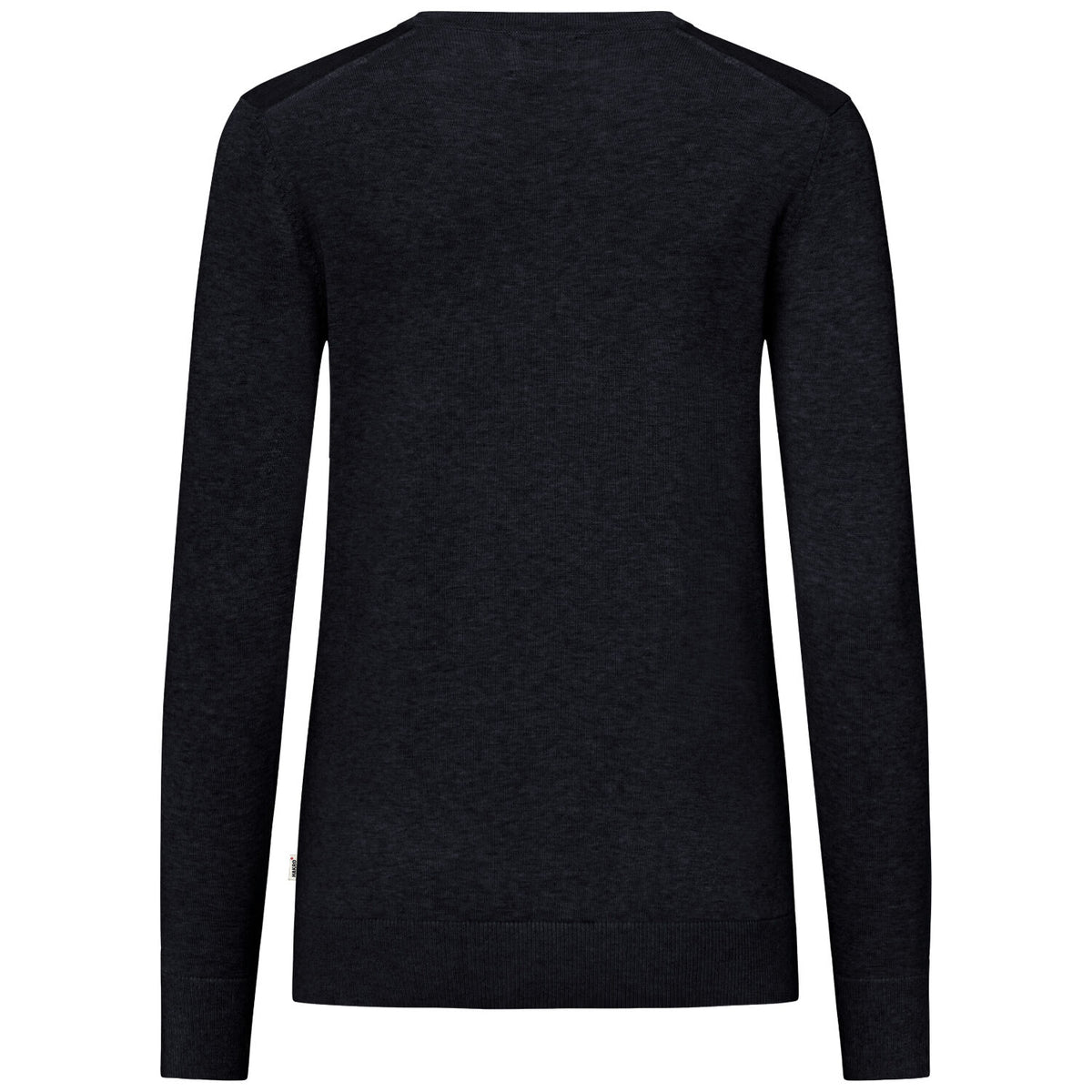 Hakro Damen 135 Pullover Premium-Baumwolle – schwarz