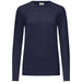 Hakro Damen 135 Pullover Premium-Baumwolle – tinte