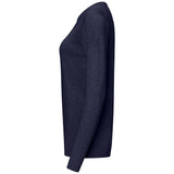 Hakro Damen 135 Pullover Premium-Baumwolle – tinte
