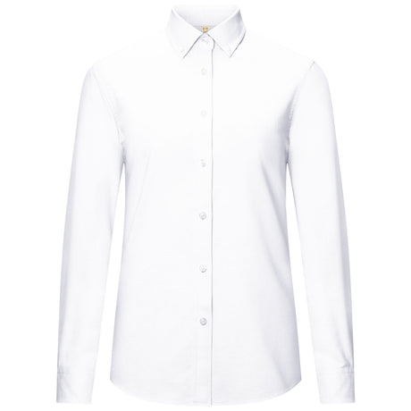 Hakro Damen 138 Bluse Oxford – weiß