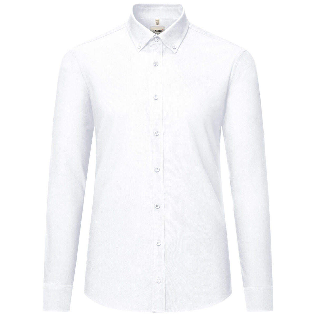 Hakro 139 Hemd Oxford – weiß