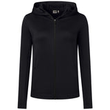 Hakro Damen 273 Kapuzen-Tecjacke ECO – schwarz