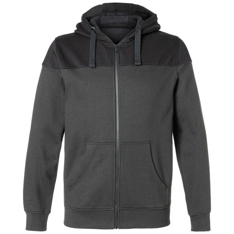 Kübler 5223 Sweatjacke – dunkelgrau/schwarz