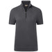 Hakro Damen 334 Zip-Shirt Mikralinar ECO – karbongrau