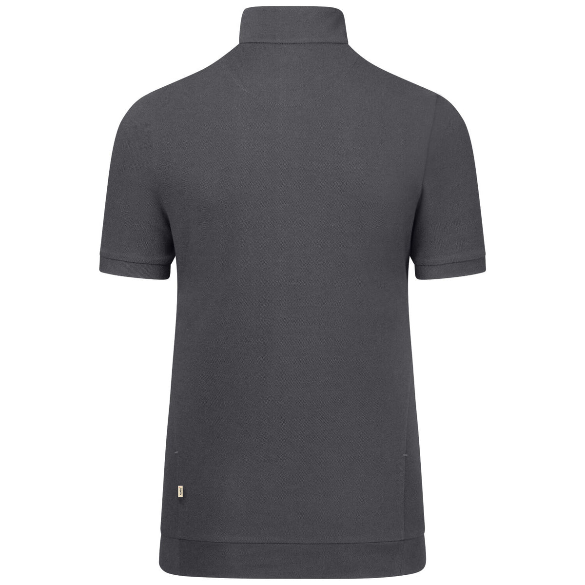 Hakro Damen 334 Zip-Shirt Mikralinar ECO – karbongrau