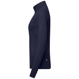 Hakro Damen 335 Langarm-Zip-Shirt Mikralinar – tinte