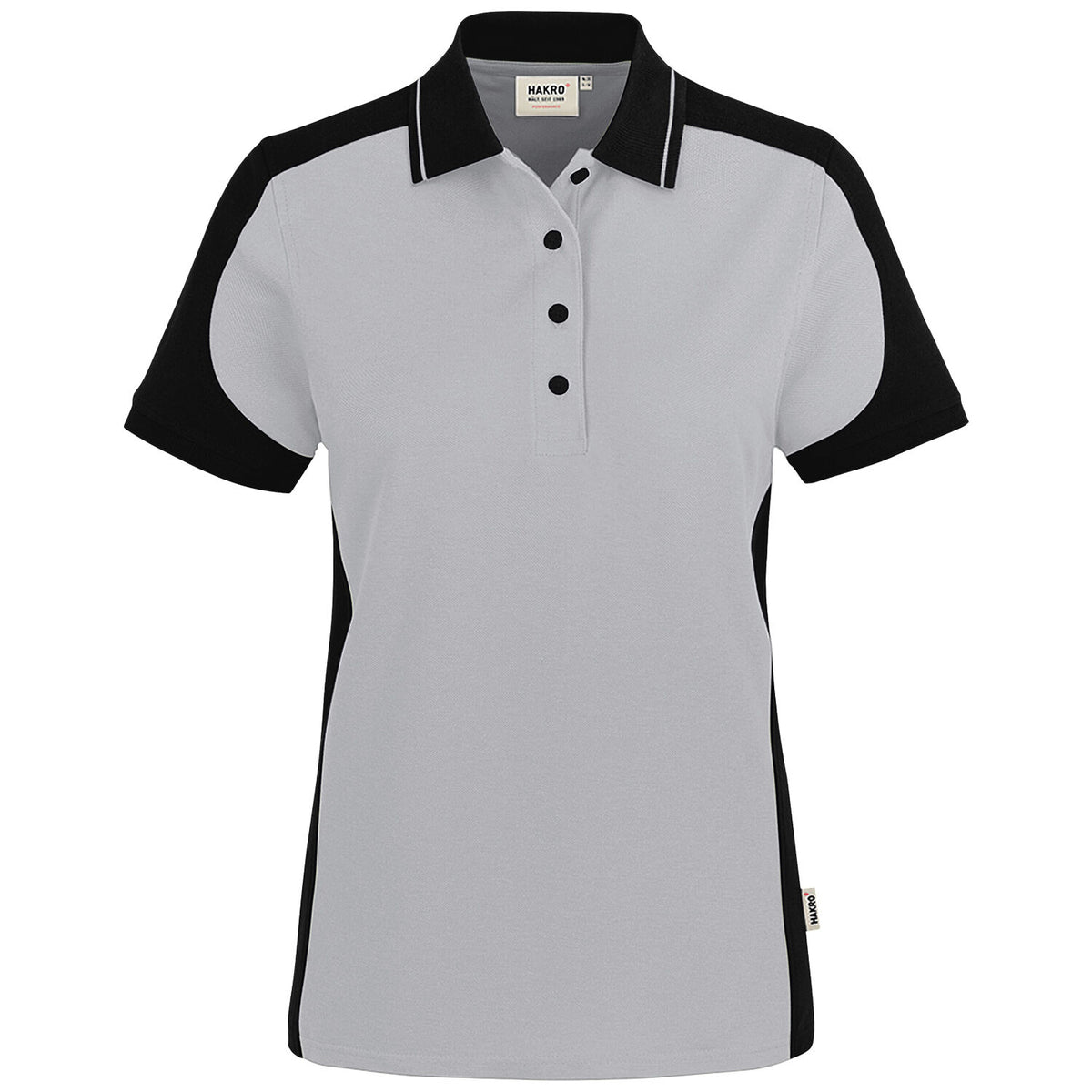 Hakro Damen 339 Contrast Poloshirt Mikralinar – titan