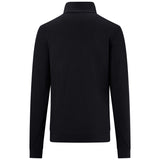 Hakro 535 Langarm-Zip-Shirt Mikralinar ECO – schwarz