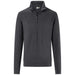 Hakro 535 Langarm-Zip-Shirt Mikralinar ECO – karbongrau