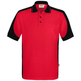 Hakro 539 Contrast Poloshirt Mikralinar ECO – rot