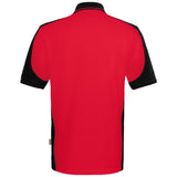Hakro 539 Contrast Poloshirt Mikralinar ECO – rot