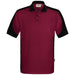 Hakro 539 Contrast Poloshirt Mikralinar ECO – weinrot