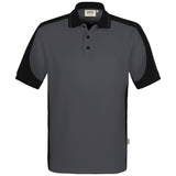 Hakro 539 Contrast Poloshirt Mikralinar ECO – karbongrau