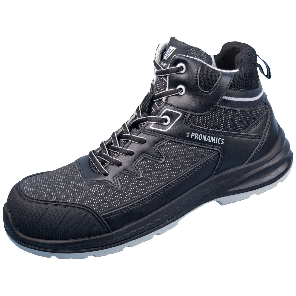 Nitras Dynamic Step S3S Sicherheitshochschuhe schwarz – schwarz