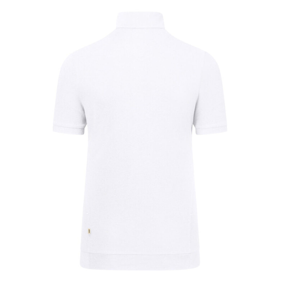 Hakro Damen 334 Zip-Shirt Mikralinar ECO – weiß