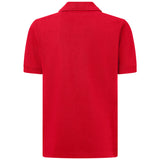 Hakro 545 Kinder Poloshirt Bio-Baumwolle – rot