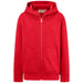 Hakro 565 Kinder Sweatjacke Bio-Baumwolle – rot