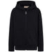 Hakro 565 Kinder Sweatjacke Bio-Baumwolle – schwarz