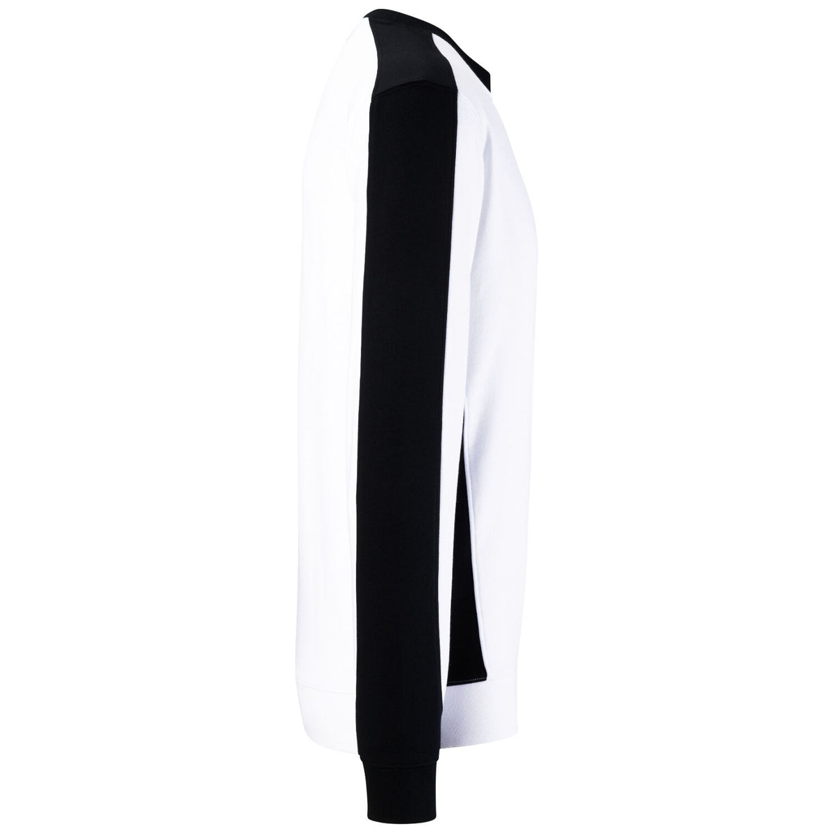 Hakro 549 Sweatshirt Contrast Mikralinar ECO – weiß