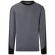 Hakro 549 Sweatshirt Contrast Mikralinar ECO – anthrazit