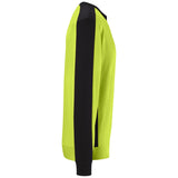 Hakro 549 Sweatshirt Contrast Mikralinar ECO – kiwi