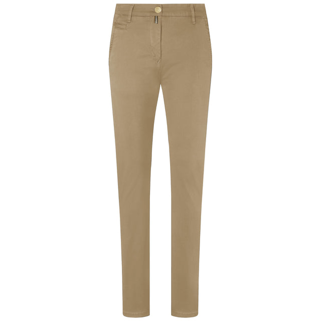 Hakro Damen 706 Chinohose X-Stretch – khaki