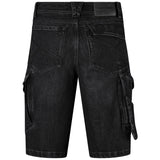 Hakro 736 Jeansshorts Dyneema X-Stretch ECO – schwarz